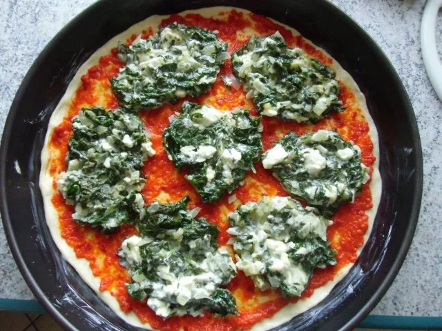 ♥ Spinat - Pizza ♥ - Rezept - Bild Nr. 17