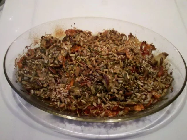 Rezept: Fleisch: Mariniertes Nackenkotelett im mediteranem Gemüsebett Bild Nr. 11 Fleisch: Mariniertes Nackenkotelett im mediteranem Gemüsebett - Rezept - Bild Nr. 11