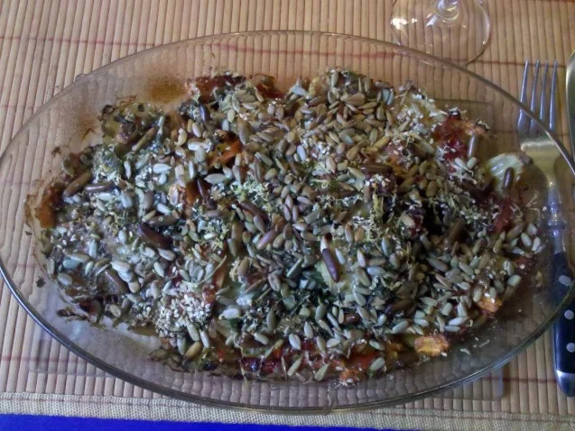 Rezept: Fleisch: Mariniertes Nackenkotelett im mediteranem Gemüsebett Bild Nr. 15 Fleisch: Mariniertes Nackenkotelett im mediteranem Gemüsebett - Rezept - Bild Nr. 15