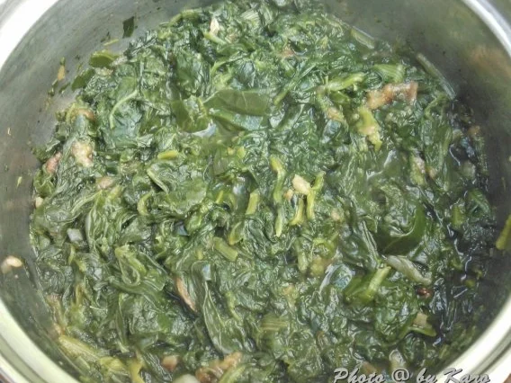 Nocken .. Parmesan Möhren - Emmentaler Spinat mit Salbeibutter - Rezept - Bild Nr. 3