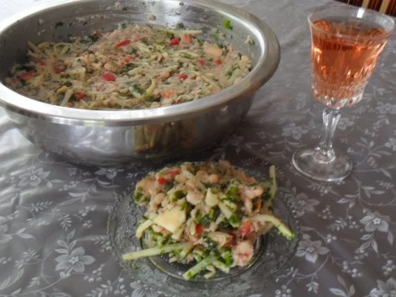 deftiger salat - Rezept