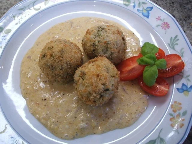 Rezept: Soßen: Flippige Soße mit dem Rest der Reisbällchen Soßen: Flippige Soße mit dem Rest der Reisbällchen - Rezept