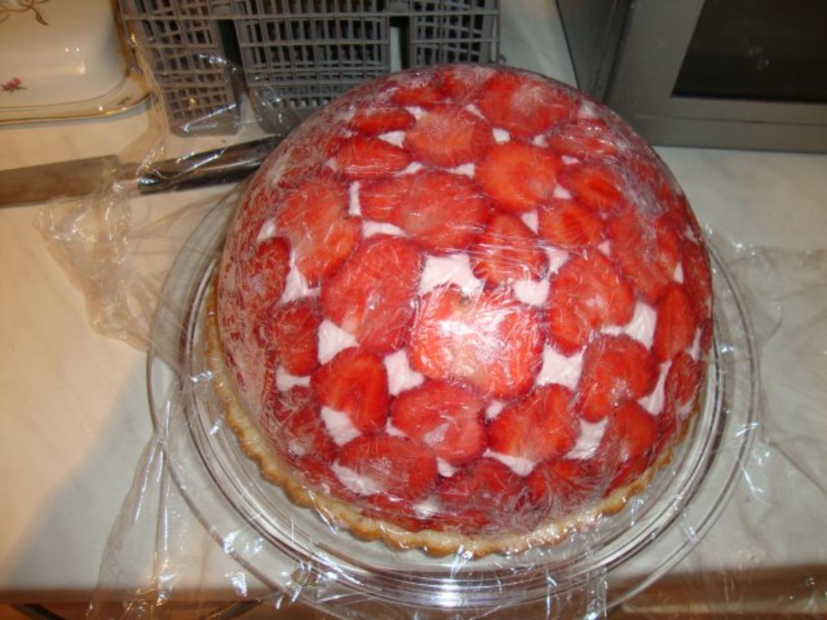 Erdbeer-Joghurt-Quark Kuppel - Rezept - Bild Nr. 7
