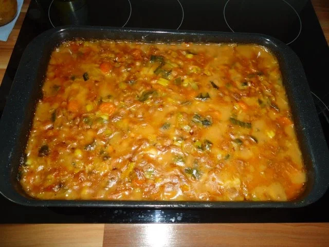 Rezept: Wachtelbohnen "al forno" Wachtelbohnen "al forno" - Rezept