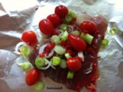 Thunfisch - Steak vom Grill mit Gemüse - Rezept