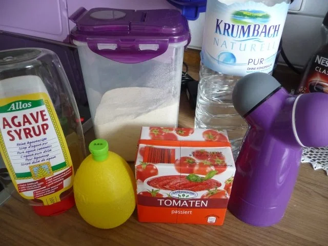 Pasta : Spaghetti mit Tomatensoße und ´nem Würstchen - Rezept - Bild Nr. 4