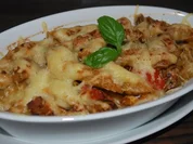 Rezept: Penne-Gyros-Auflauf Penne-Gyros-Auflauf - Rezept