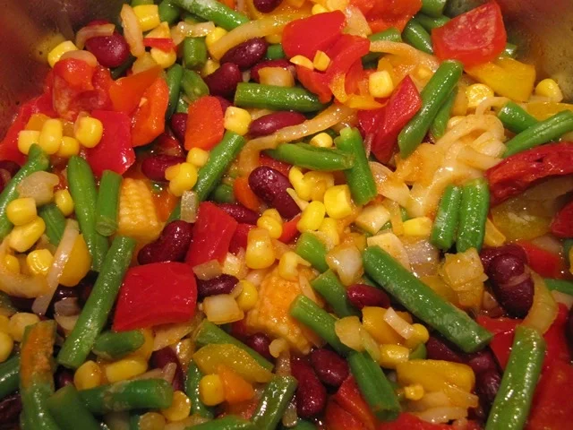 Entenbrust im WOK gegart mit buntem Gemüseallerlei à la Biggi - Rezept - Bild Nr. 20