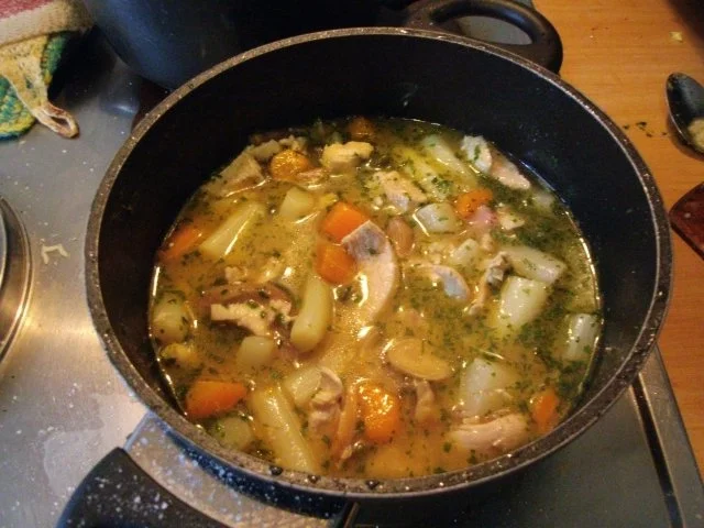 buntes Frikasse aus der Hühnerbrust - Rezept - Bild Nr. 7