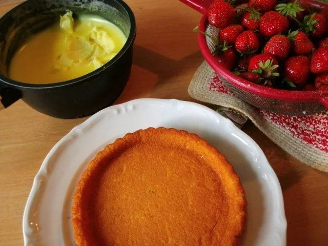 Rezept: Erdbeer-Puddingtorte Bild Nr. 4 Erdbeer-Puddingtorte - Rezept - Bild Nr. 4