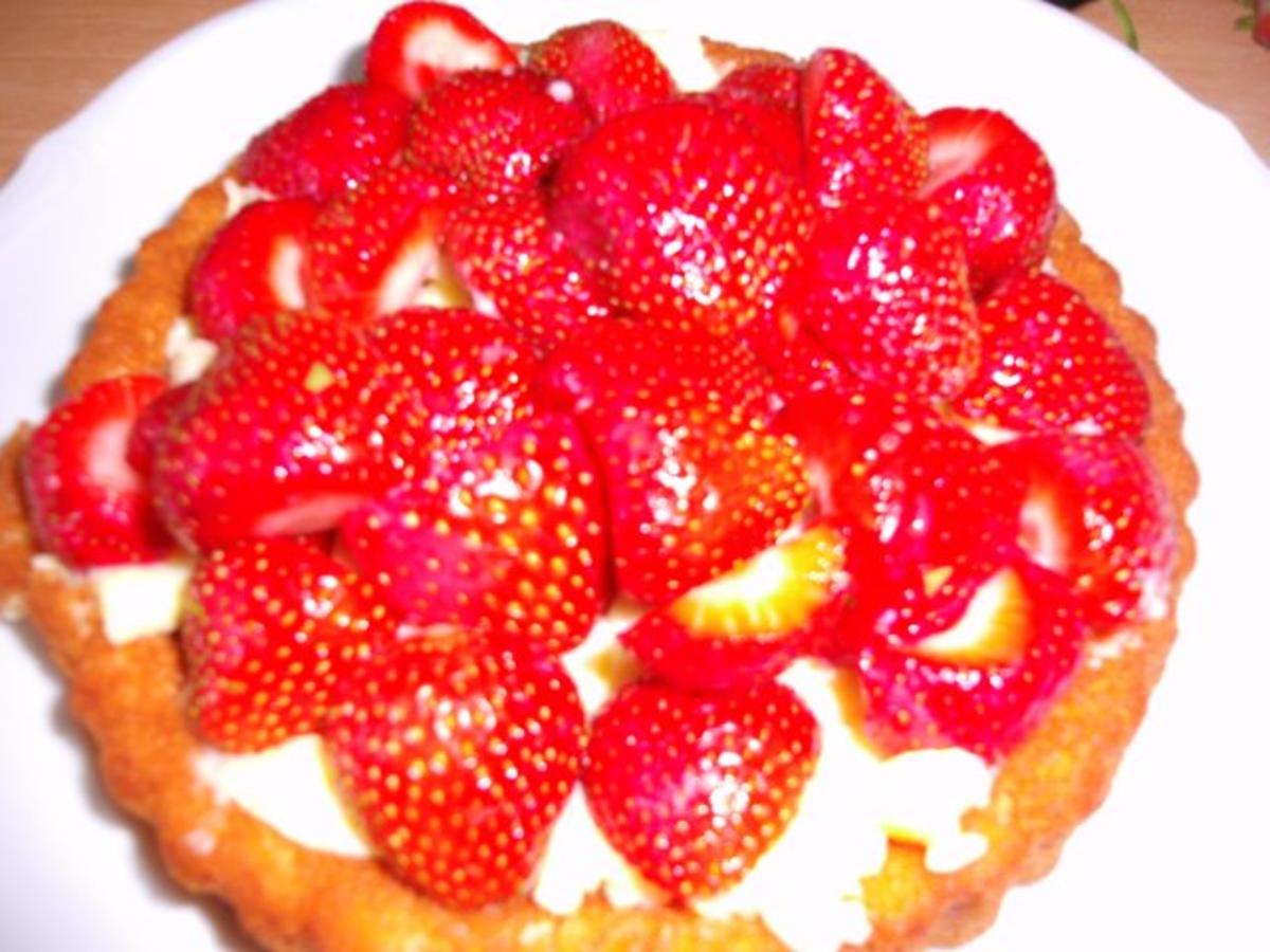 Erdbeer-Puddingtorte - Rezept - Bild Nr. 5