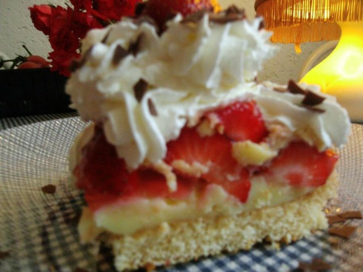 Erdbeer-Puddingtorte - Rezept - Bild Nr. 8