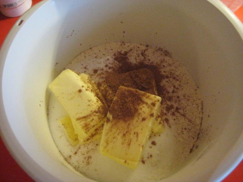 Rhabarber Streusel Kuchen mit Quarkfüllung - einfach - von manschie