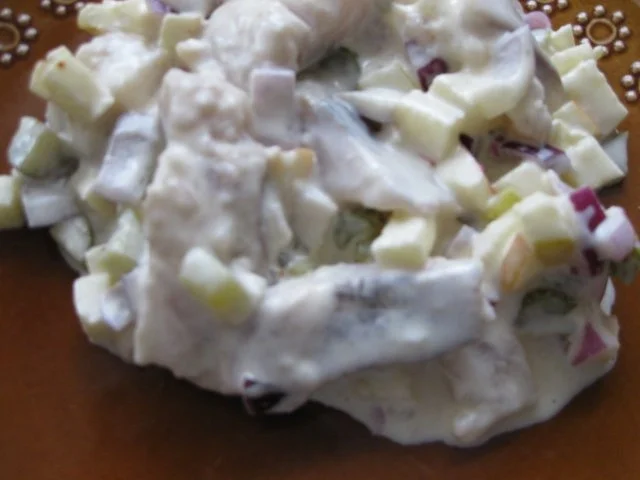 Rezept: Matjessalat Ostfriesland Bild Nr. 2 Matjessalat Ostfriesland - Rezept - Bild Nr. 2