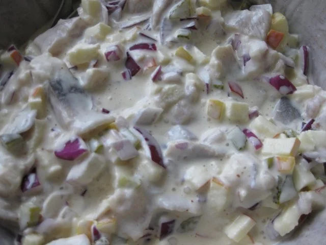 Rezept: Matjessalat Ostfriesland Matjessalat Ostfriesland - Rezept