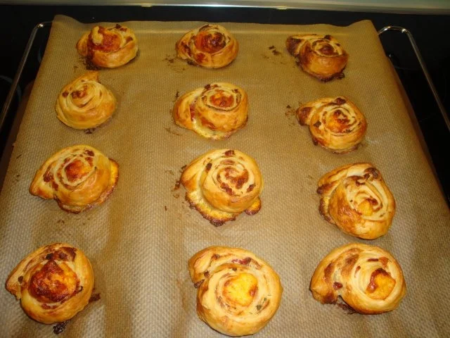 Rezept: Blätterteig mit dreierlei Füllung Bild Nr. 6 Blätterteig mit dreierlei Füllung - Rezept - Bild Nr. 6