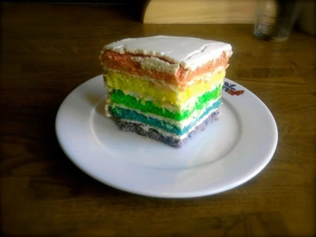 Regenbogentorte - Rezept - Bild Nr. 2