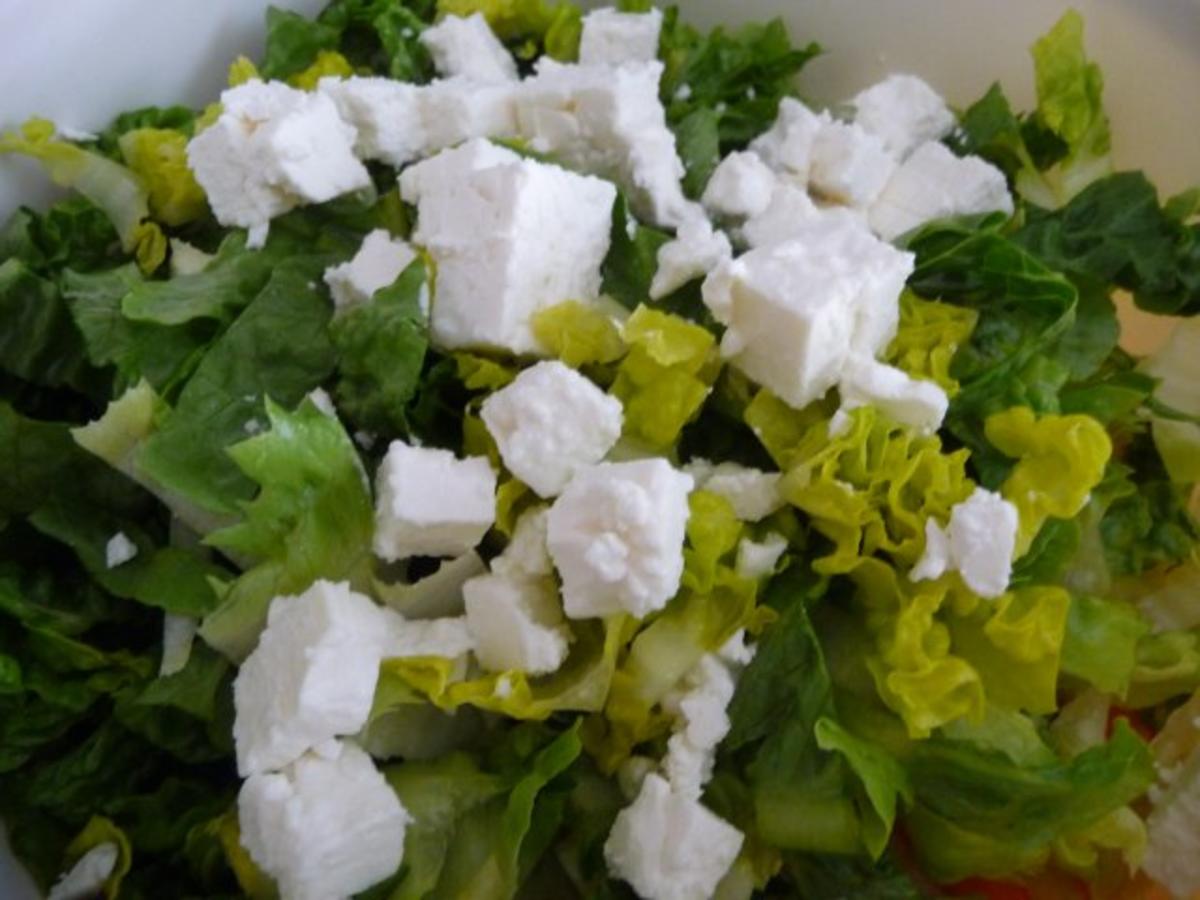 Salat : Gemischten Salat mit ´nem 1/2 Hähnchen - Rezept - Bild Nr. 9