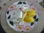 Fisch : Heringsfilet in Joghurt mit Gurke und Tomate - Rezept