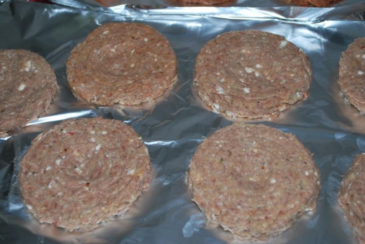 Hackfleisch-Patty-Variationen für Burger - Rezept - Bild Nr. 2