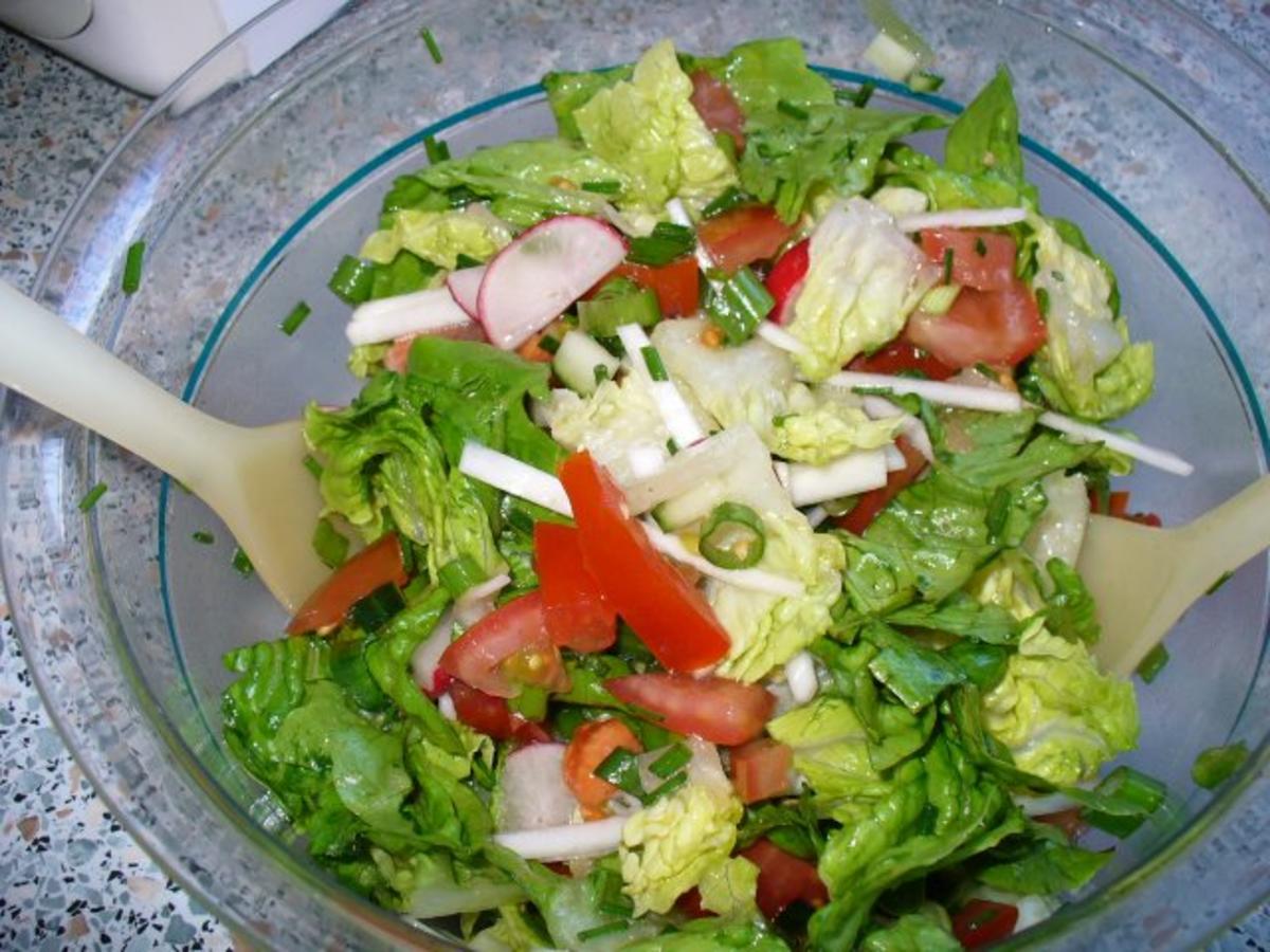 Herzhafter Salat - Rezept