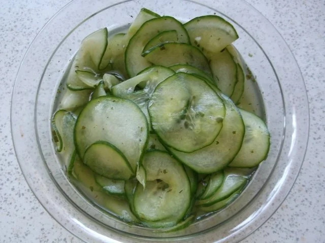 Rezept: Gurkensalat Gurkensalat - Rezept