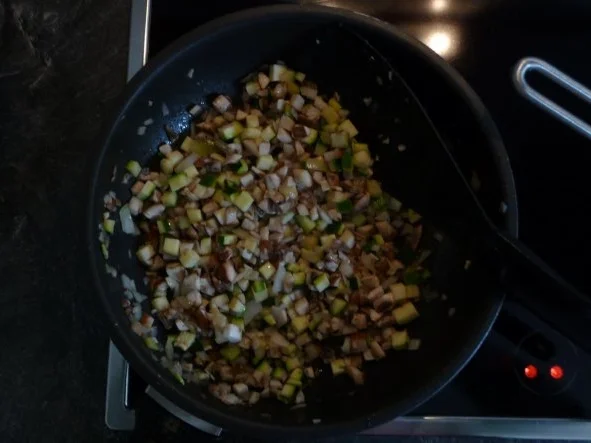 Champignon-Zucchini-Taschen - Rezept - Bild Nr. 2