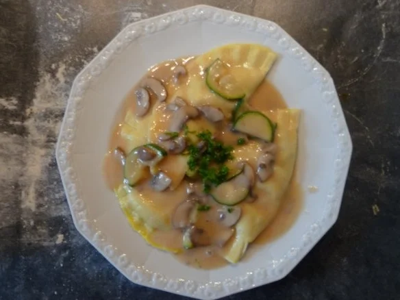 Champignon-Zucchini-Taschen - Rezept - Bild Nr. 6