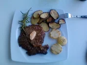 Rezept: R I B S & C H I P S Part Two -- Das "Hurra-Wir sind im Viertelfinale Rib-Eye-Steak" R I B S & C H I P S Part Two -- Das "Hurra-Wir sind im Viertelfinale Rib-Eye-Steak" - Rezept