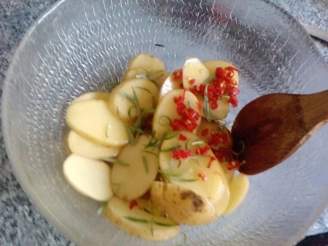 R I B S & C H I P S Part Two --  Das "Hurra-Wir sind im Viertelfinale Rib-Eye-Steak" - Rezept - Bild Nr. 4