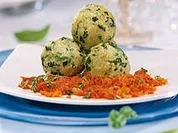 Südtiroler Spinatknödel - Rezept