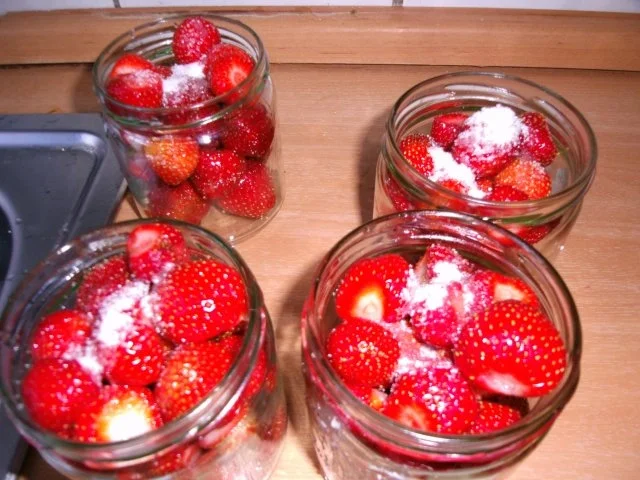 eingekochte Erdbeeren - Rezept - Bild Nr. 4