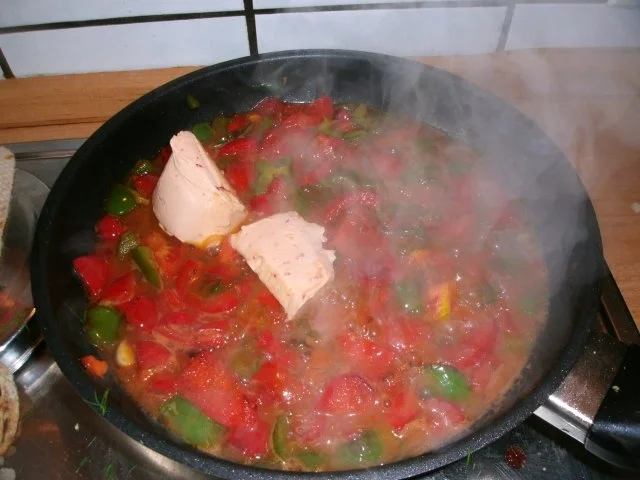Paprika-Tomatengemüse - Rezept - Bild Nr. 3