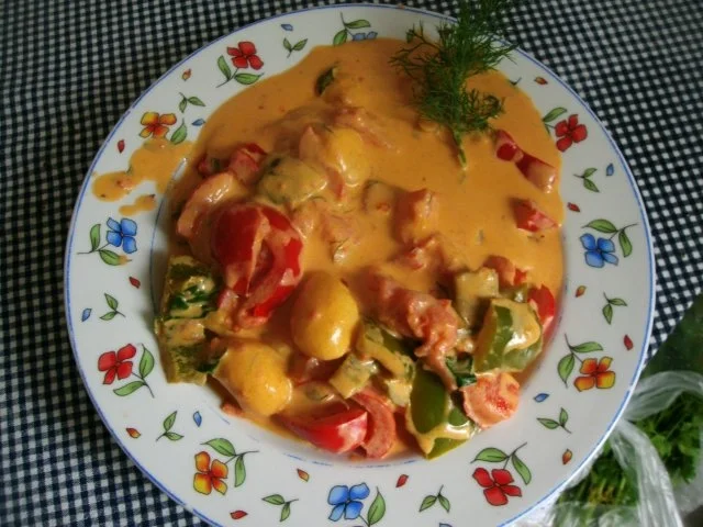 Paprika-Tomatengemüse - Rezept - Bild Nr. 7
