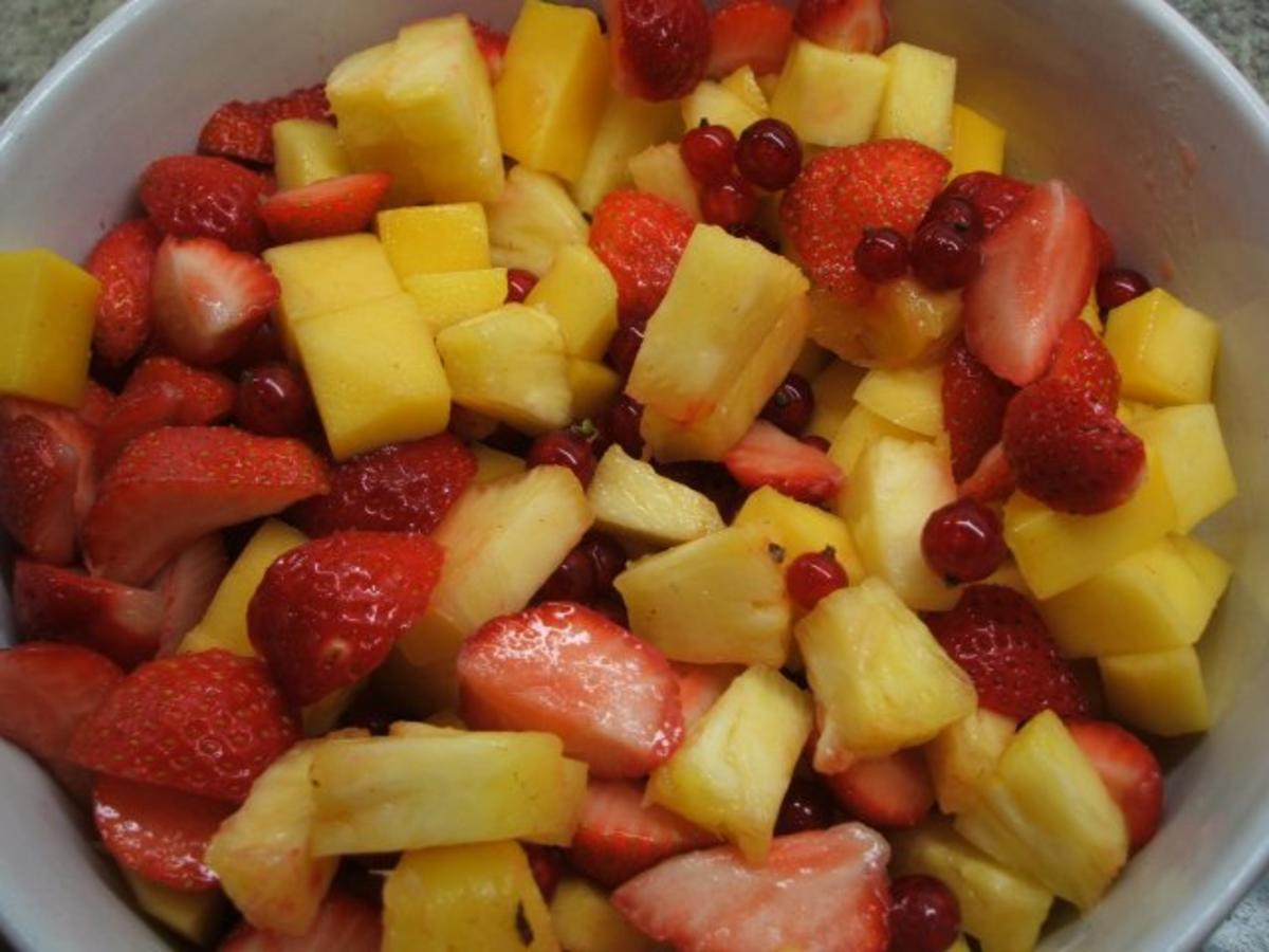 Dessert: Fruchtsalat "Caribean Flair" - Rezept - Bild Nr. 3