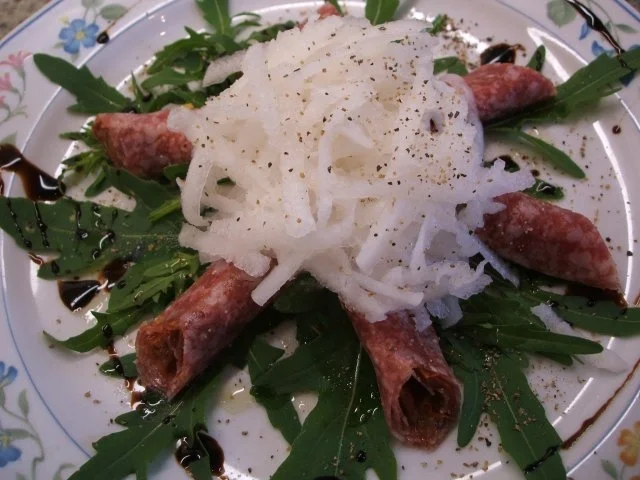 Salate: Rucola-Rettich-Salat - Rezept