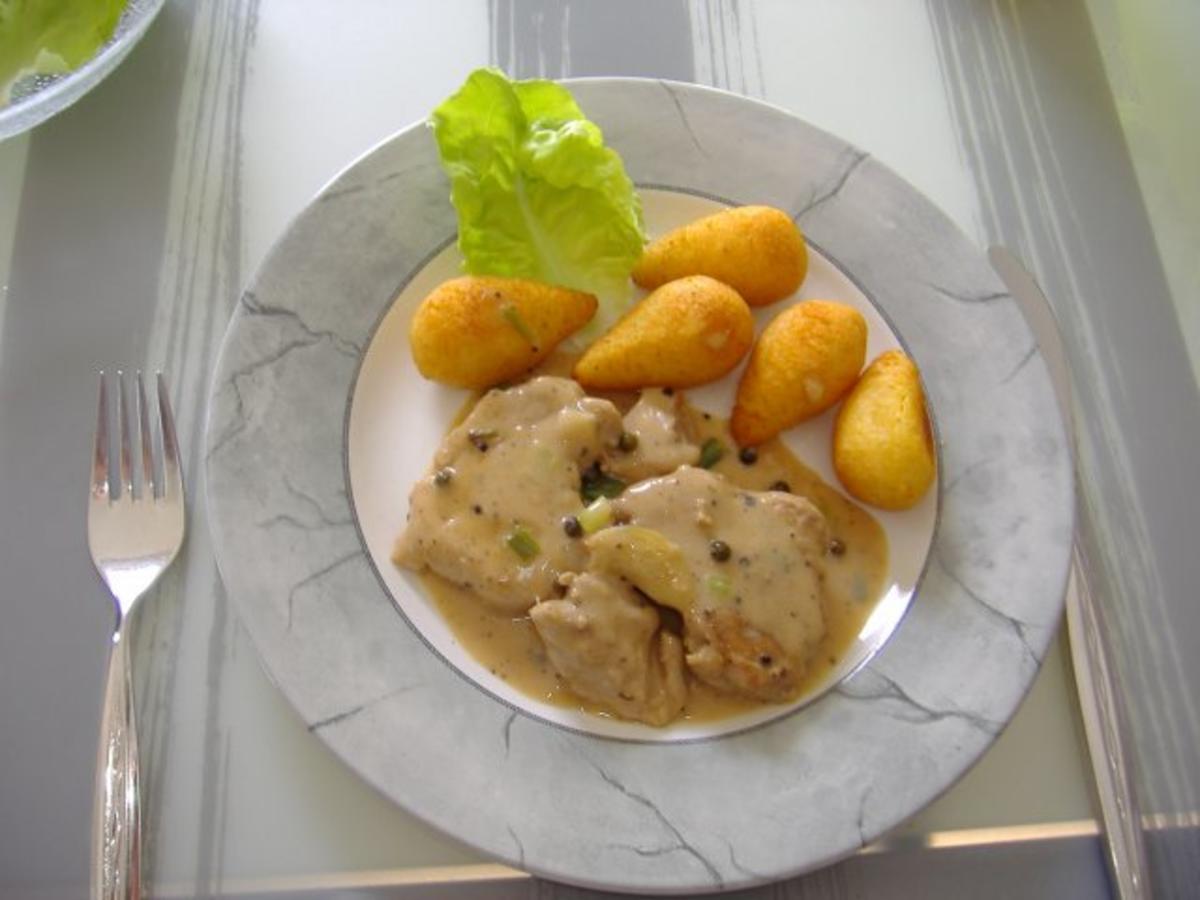 Schweinefilet mit Cognac-Pfeffersoße - Rezept - kochbar.de