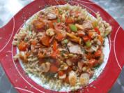 THUNFISCH IN GEMÜSESAUCE MIT VOLLKORNNUDELN - Rezept