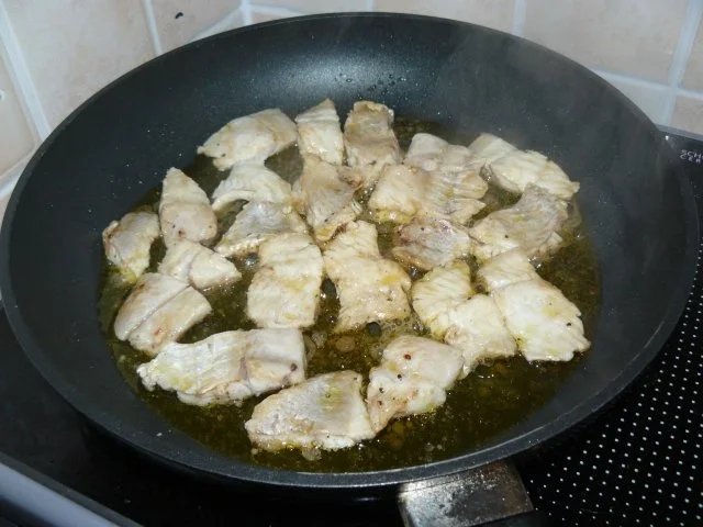 Rezept: Rotbarsch mit geschmorter Gurke Bild Nr. 2 Rotbarsch mit geschmorter Gurke - Rezept - Bild Nr. 2