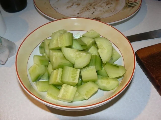 Rezept: Rotbarsch mit geschmorter Gurke Bild Nr. 3 Rotbarsch mit geschmorter Gurke - Rezept - Bild Nr. 3