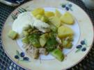 Rotbarsch mit geschmorter Gurke - Rezept