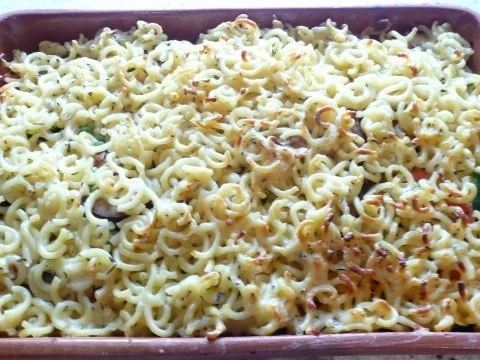 Rezept: Sardischer Hörnchenauflauf Sardischer Hörnchenauflauf - Rezept