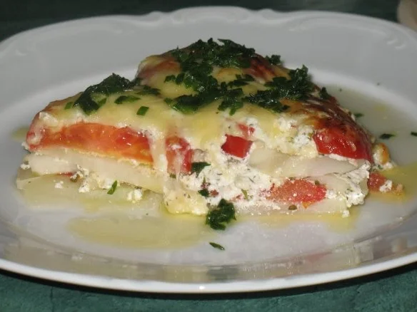 Gemüse - Kohlrabi und Tomaten überbacken ... - Rezept