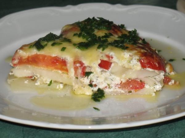 Gemüse Kohlrabi und Tomaten überbacken - einfach - von chrissi720