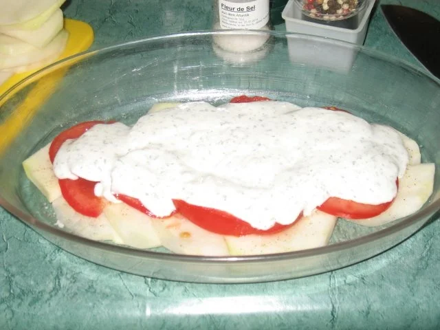 Gemüse - Kohlrabi und Tomaten überbacken ... - Rezept - Bild Nr. 7