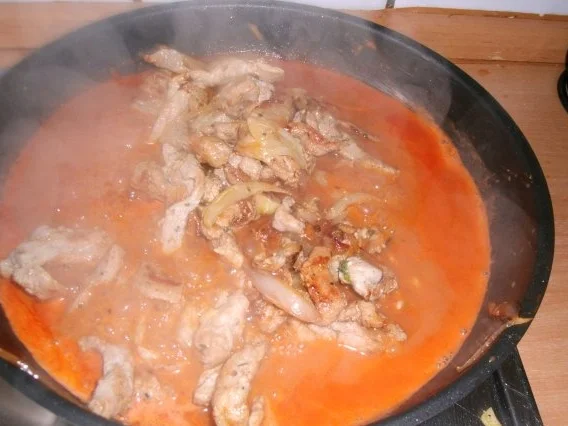 Gyros in Tomatensoße - Rezept - Bild Nr. 4