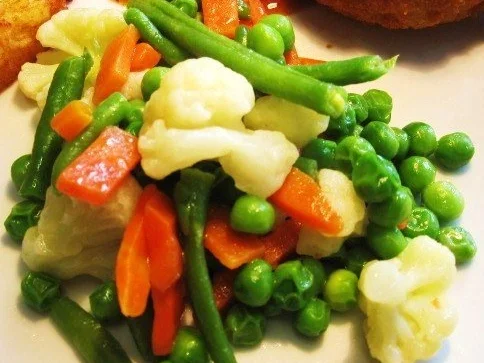 Sommergemüse mit Chicken Wings und Kartoffel-Rösti - Rezept