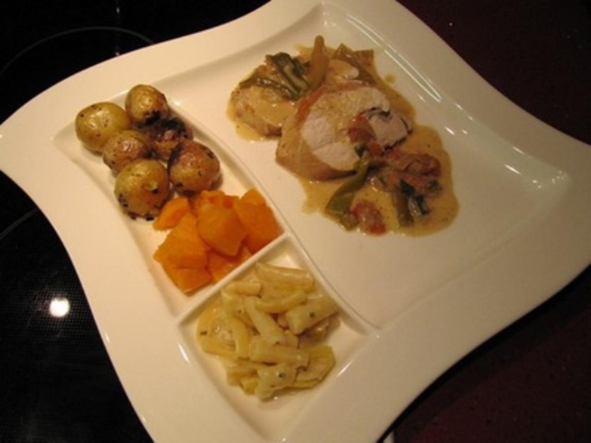 Puten Filetbraten mit Wachsbohnen und Kartoffel-Potpourie à la Biggi - Rezept - Bild Nr. 23