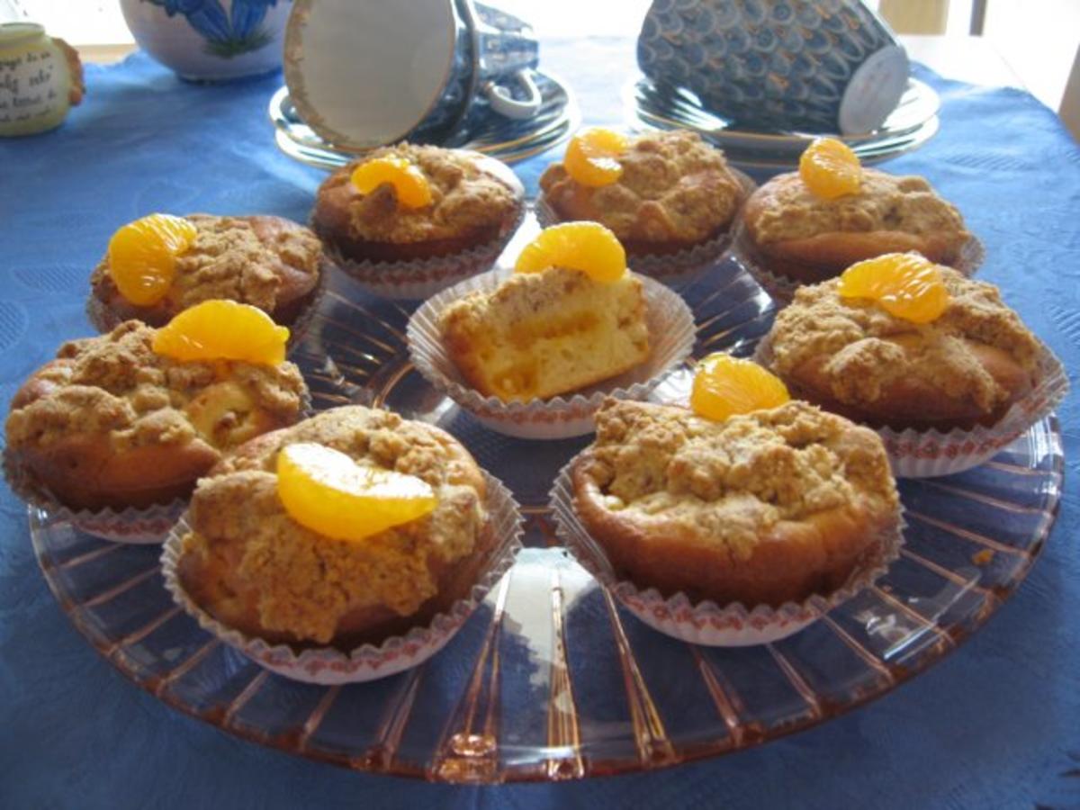 Mandarinen - Streusel - Muffins - Rezept