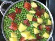 einfache grüne Erbsensuppe - Rezept